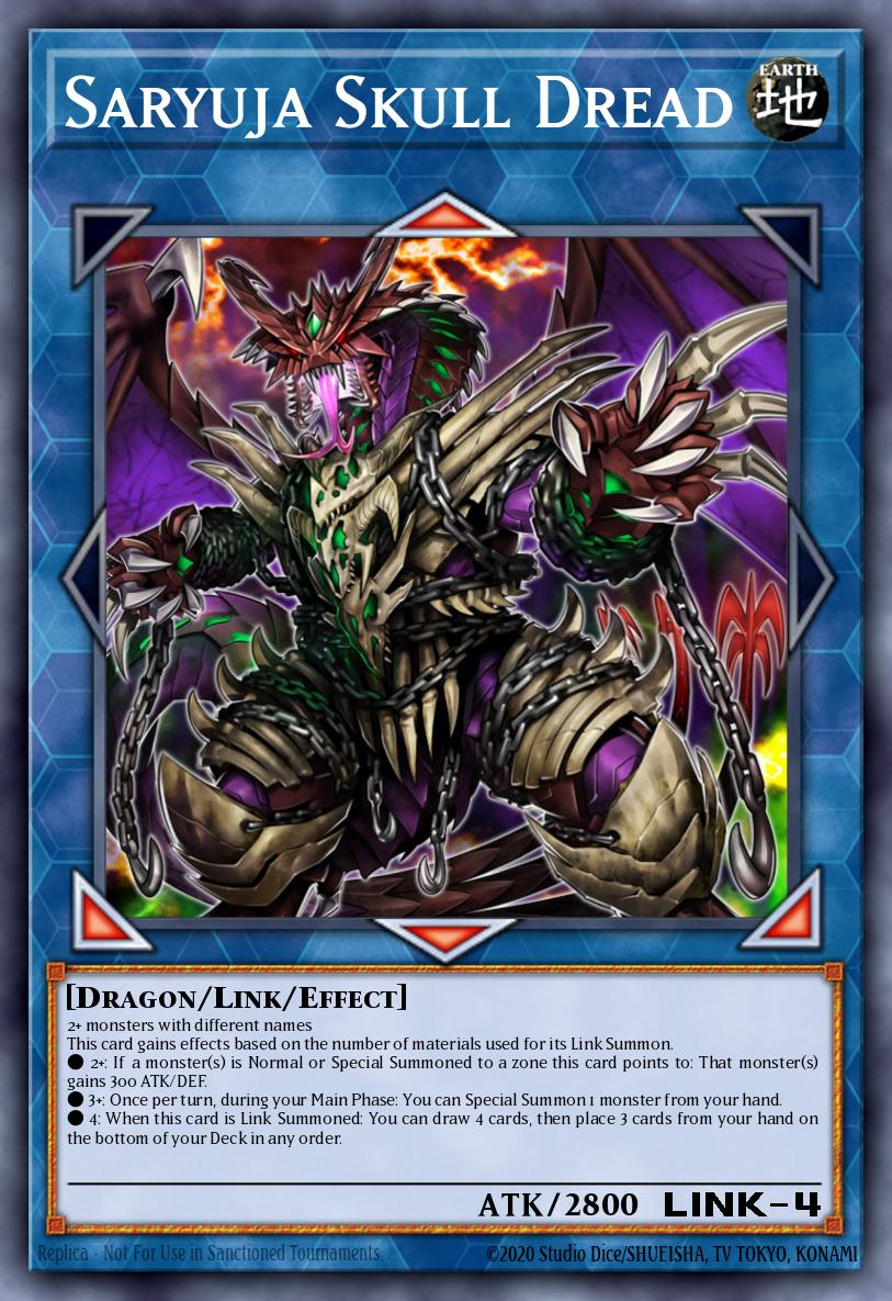 Caveira Ameaçadora Saryuja — Duel Devastator EN026