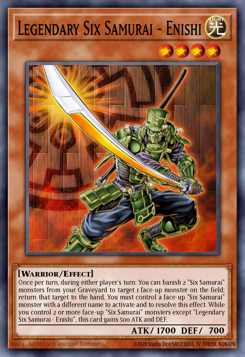Seis Samurai Lendários - Enishi — Samurai Warlords Structure Deck EN017