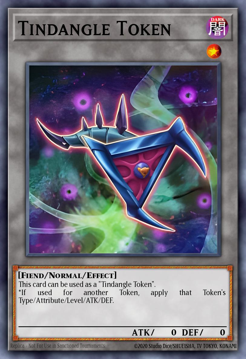 Tindangle Token — Sem lançamento no TCG (OCG / Master Duel) 75119041