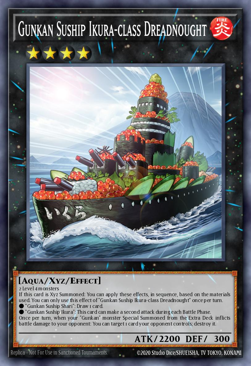 Naviushi Gunkan Couraçado Classe Ikura — 2022 Tin of the Pharaoh's Gods EN148