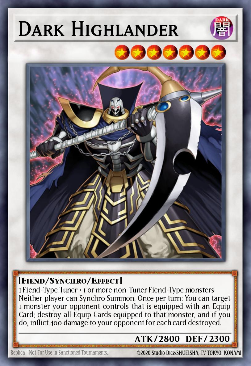 Dark Highlander — Collectible Tins 2012 Wave 2.5 EN007