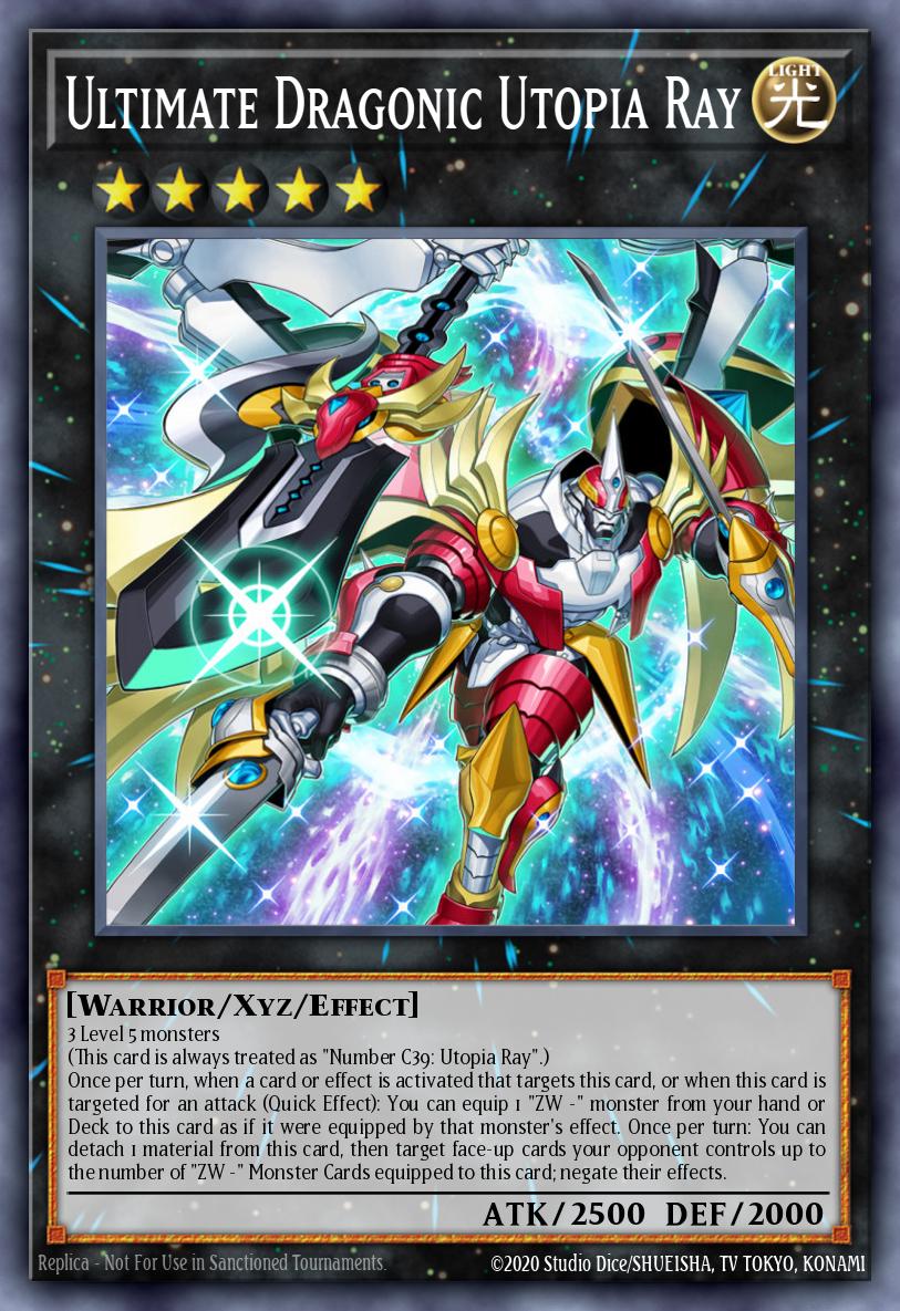 Raio Utopia Dragônico Definitivo — Lightning Overdrive Premiere! promotional card EN039