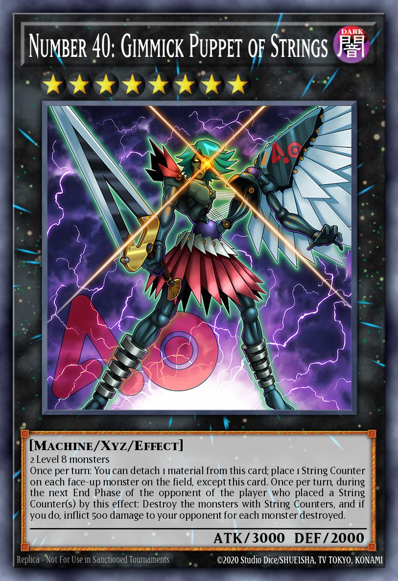 Número 40: Engenhoca Marionete das Cordas — Legendary Duelists: Immortal Destiny EN043