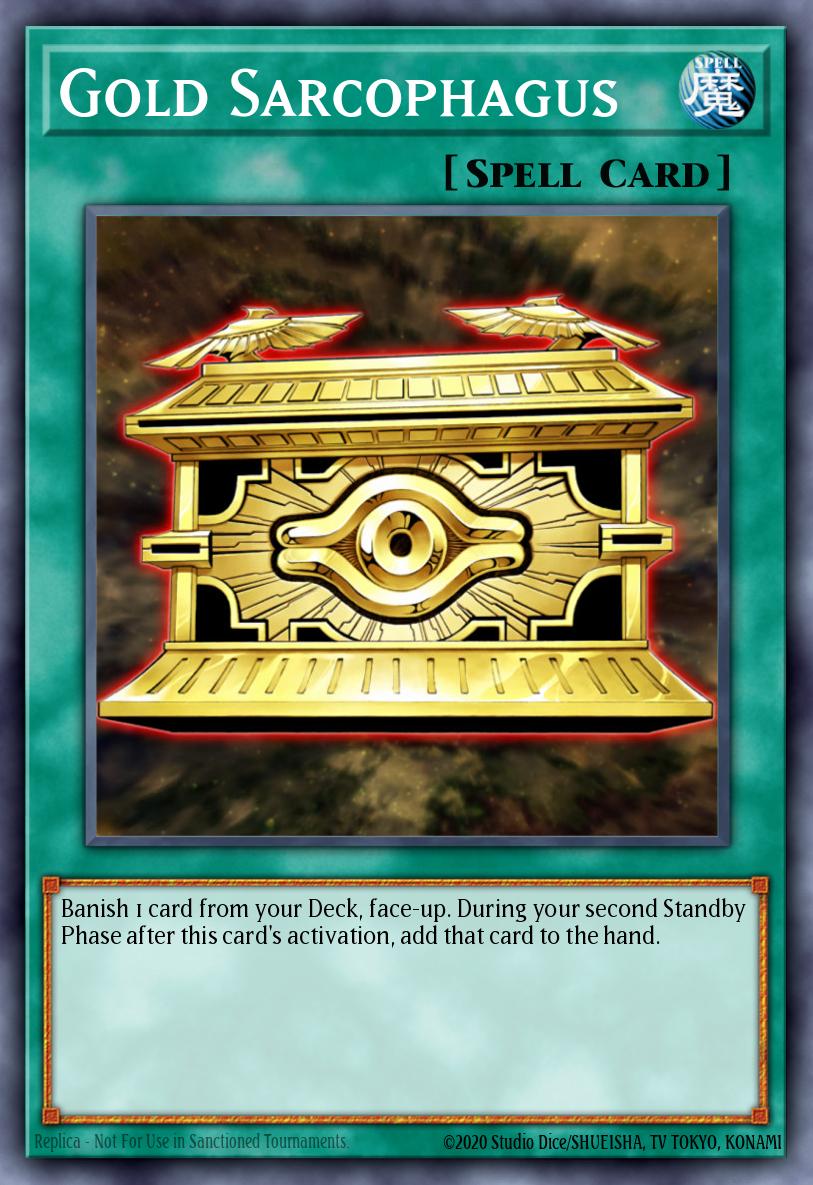 Sarcófago Dourado — Structure Deck: Albaz Strike EN027