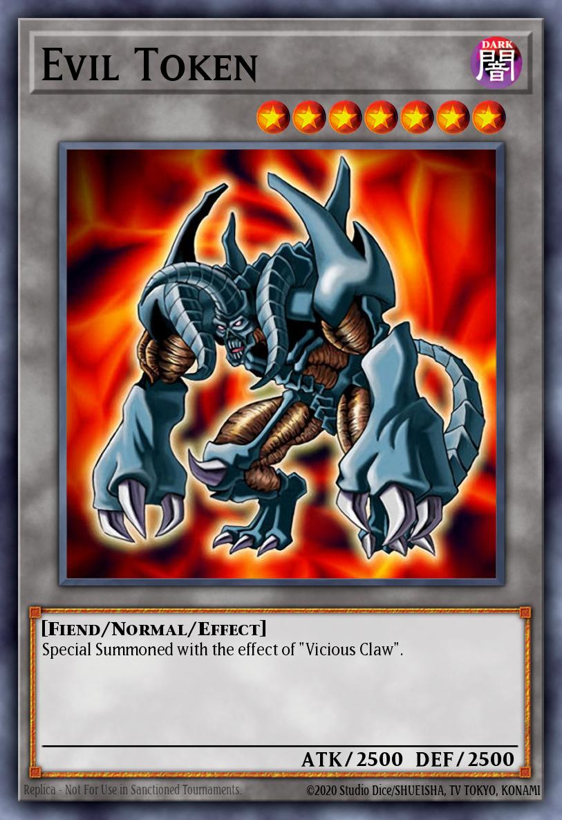 Evil Token — Sem lançamento no TCG (OCG / Master Duel) 75524093