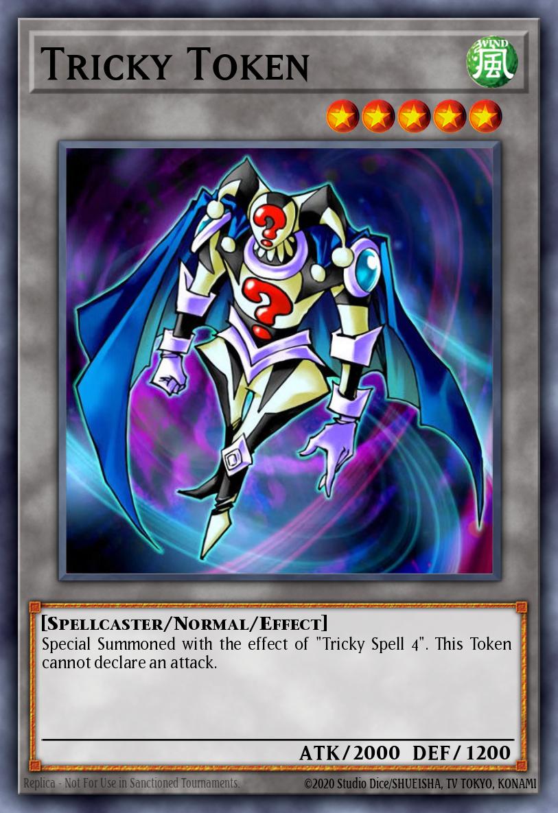 Tricky Token — Sem lançamento no TCG (OCG / Master Duel) 75622825
