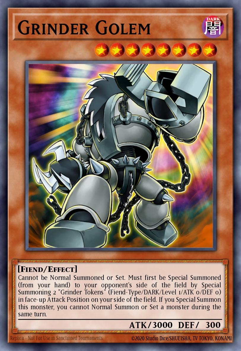 Grinder Golem — Duelist Pack: Jesse Anderson EN009