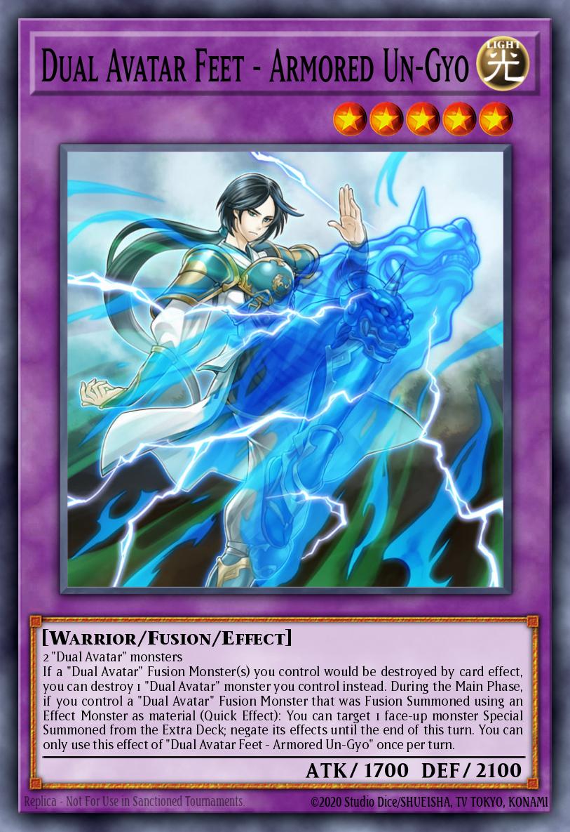 Pés dos Dois Avatares - Un-Gyo com Armadura — Phantom Rage Premiere! promotional card EN033