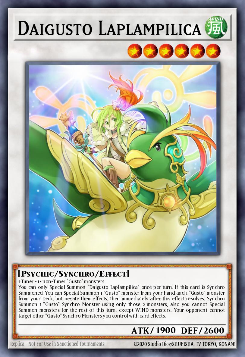 Daigusto Laplampilica — Dawn of Majesty Premiere! promotional card EN040