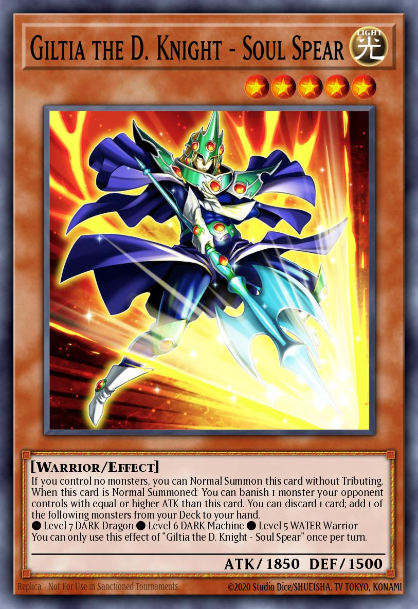 Giltia, o Cavaleiro D. - Lança da Alma — Legendary Duelists: Season 3 EN137