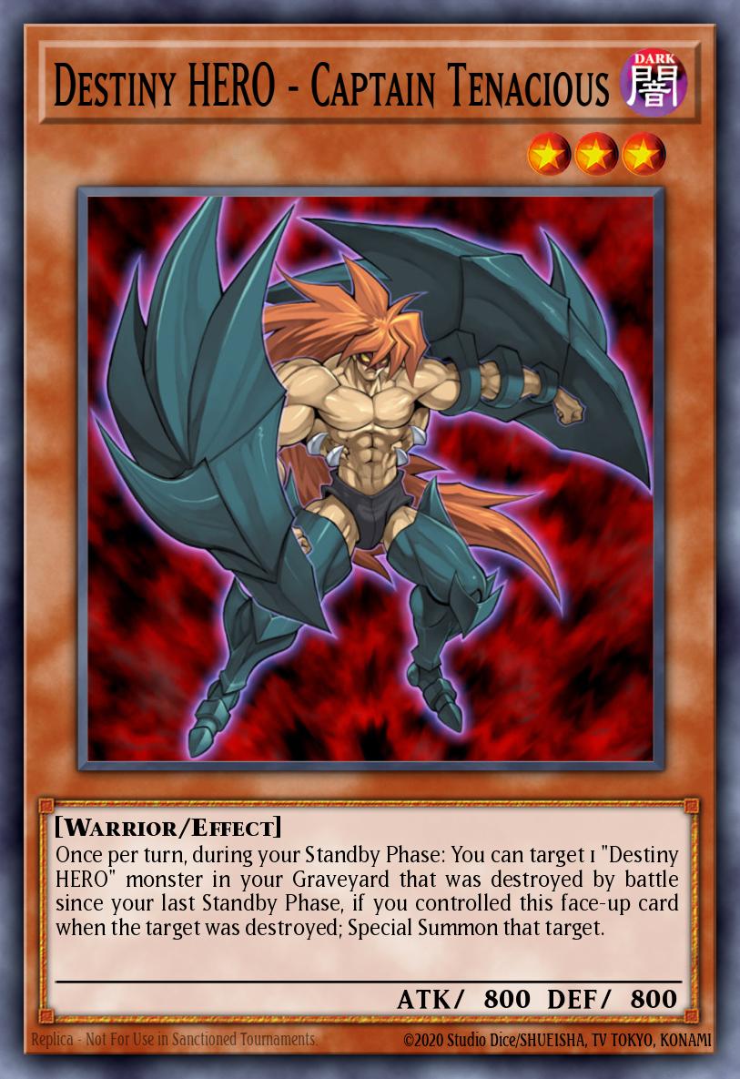 Herói do Destino - Capitão Tenaz — Duelist Pack: Aster Phoenix EN002