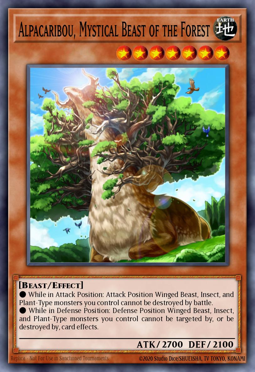 Alpacaribou, Besta Mística da Floresta — 2014 Mega-Tin Mega Pack EN244