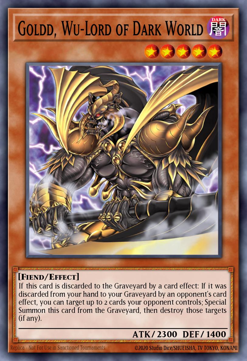Douraddo, Wu-Lorde do Mundo Negro — Structure Deck: Dark World EN007