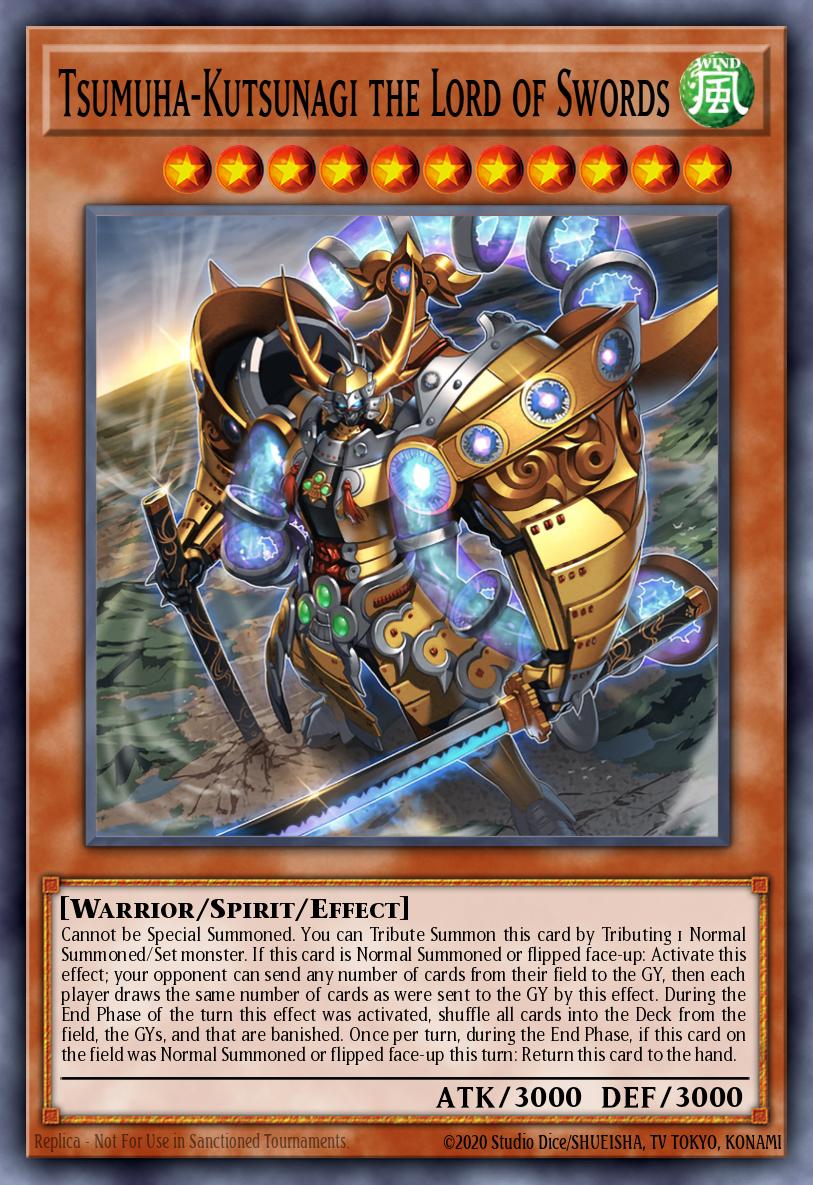 Tsumuha-Kutsunagi the Lord of Swords — Cyberstorm Access EN024