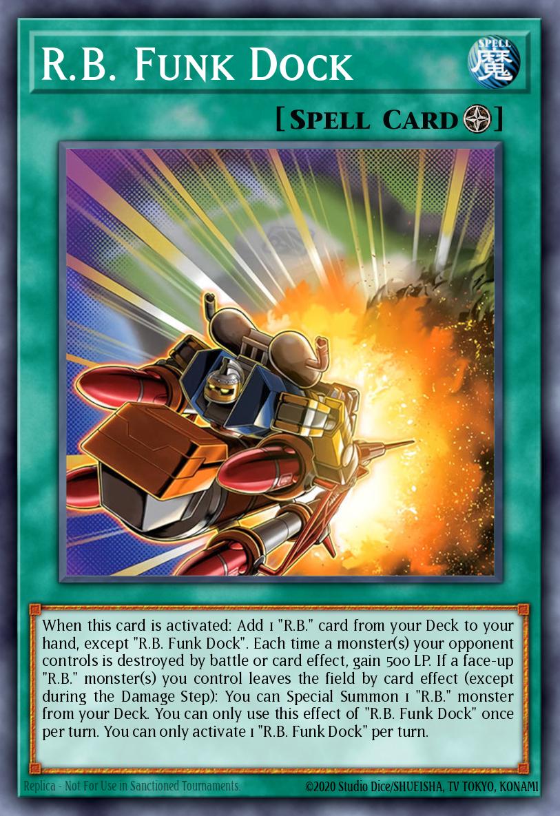 R.B. Funk Dock — Sem lançamento no TCG (OCG / Master Duel) 78710386
