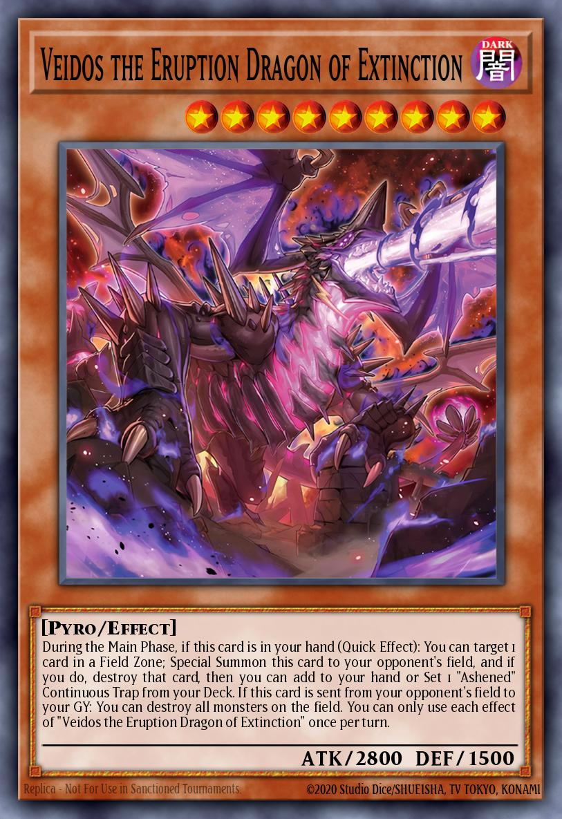 Veidos the Eruption Dragon of Extinction — Phantom Nightmare EN090