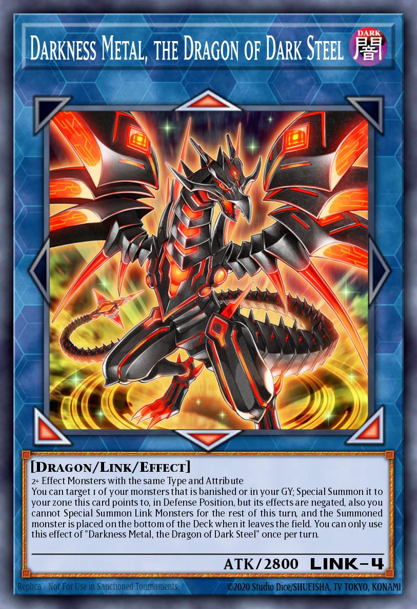 Metal das Trevas, o Dragão do Aço Negro — Battles of Legend: Chapter 1 EN044