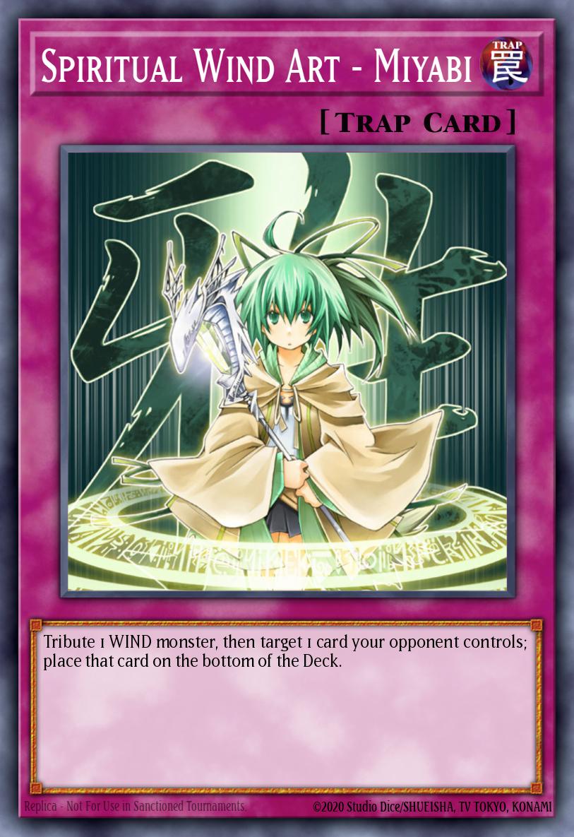 Miyabi - Arte Espiritual do Vento — Dragunity Legion Structure Deck EN038