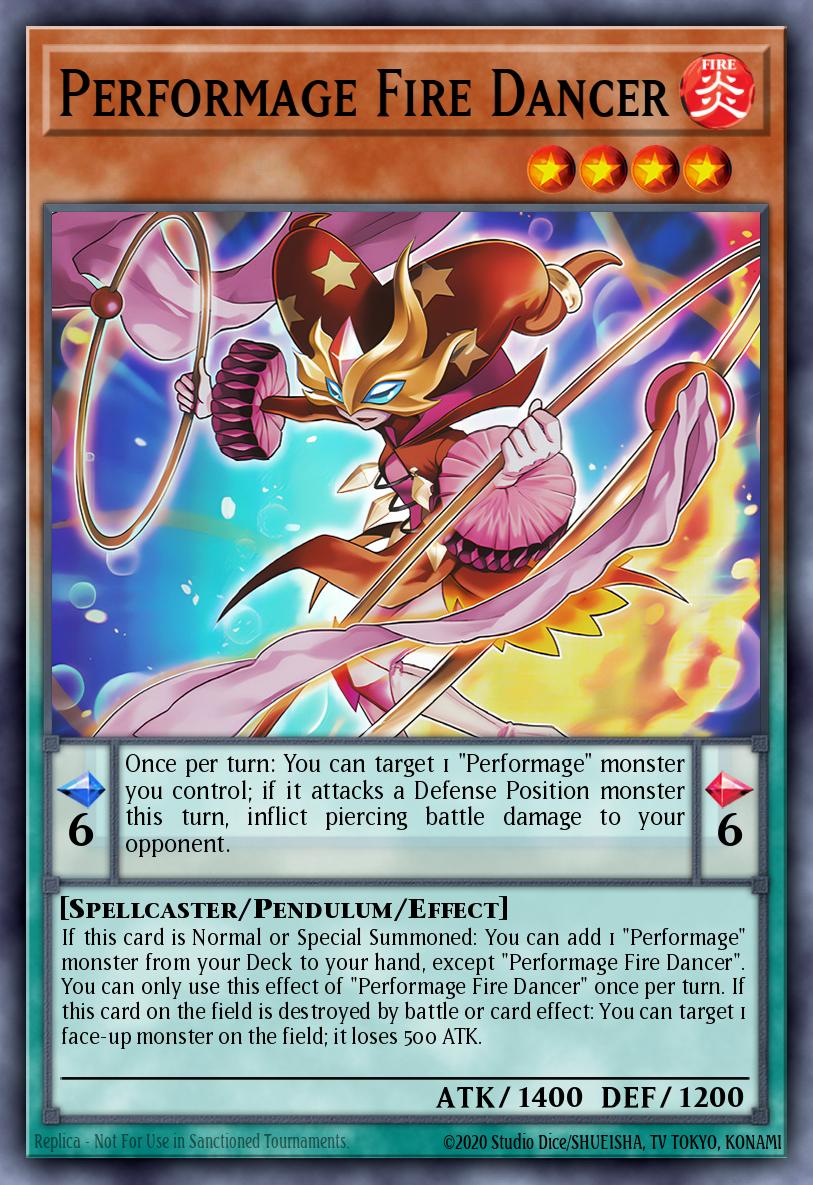 Performage Fire Dancer — Maze of the Master EN049