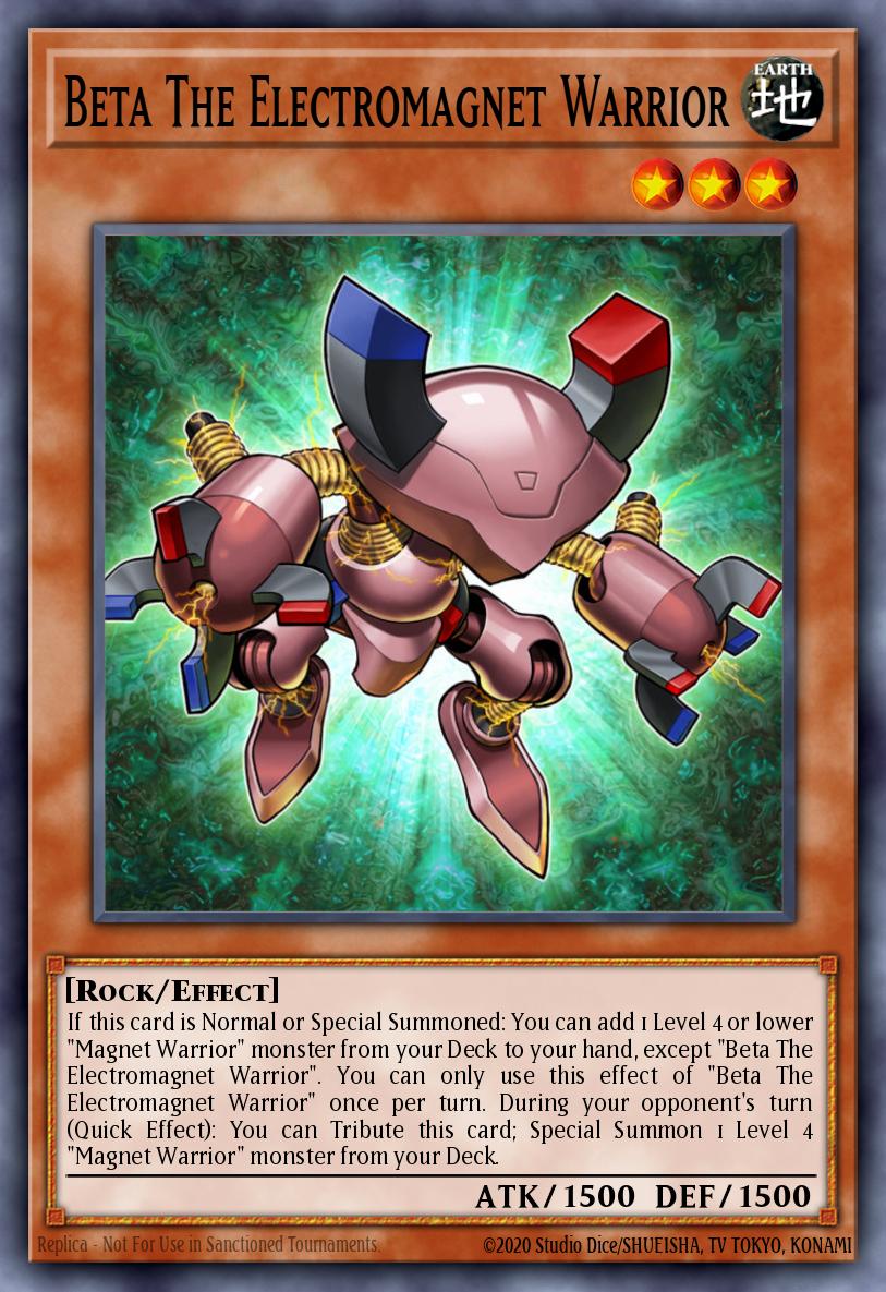 Beta, o Guerreiro Imã Temporal — Structure Deck: Yugi Muto EN002