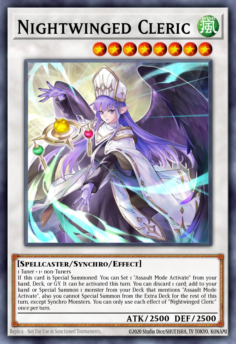 Nightwinged Cleric — Burst Protocol EN038
