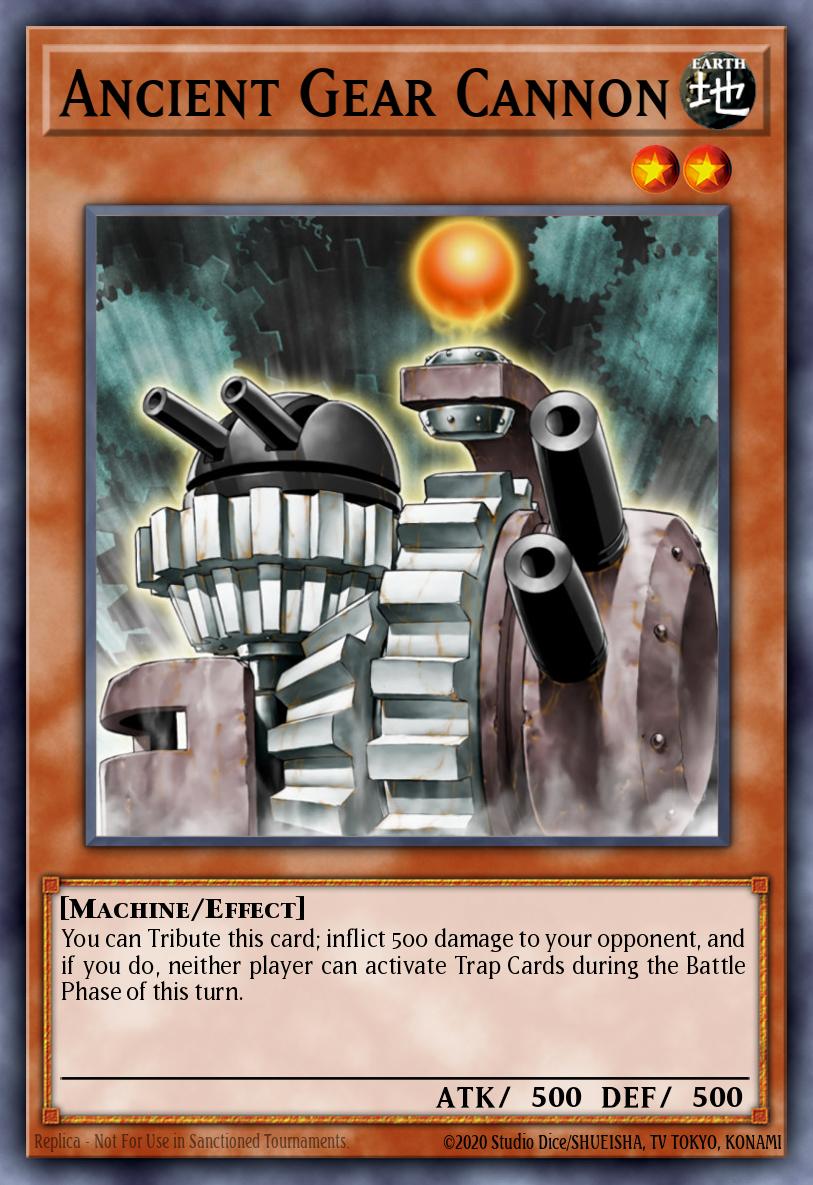 Canhão do Mecanismo Antigo — Structure Deck: Machine Re-Volt EN016