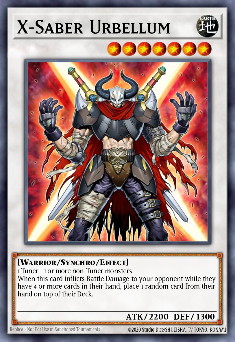 X-Sabre Urbellum — Starter Deck: Duelist Toolbox EN040