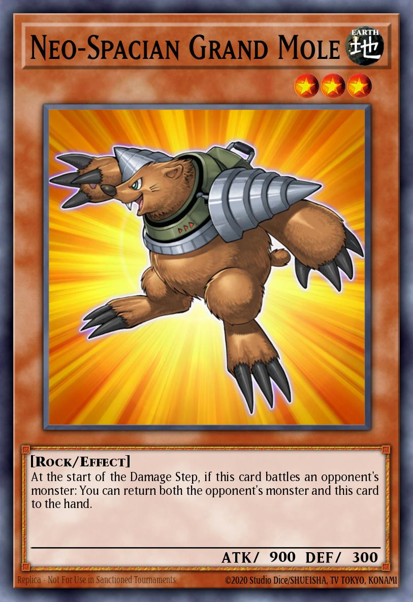 Grande Toupeira Neoespacial — HERO Strike Structure Deck EN013