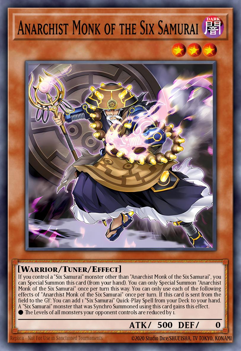 Anarchist Monk of the Six Samurai — 2025 Mega-Pack Tin EN245