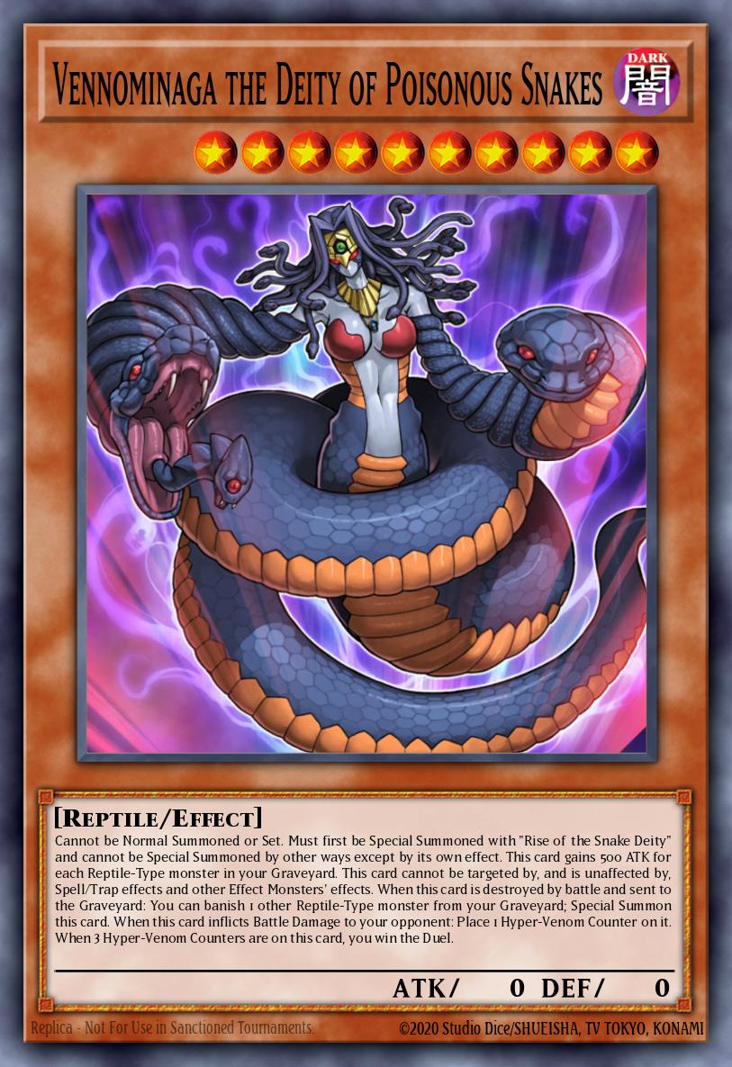 Vennominaga, a Divindade das Serpentes Venenosas — Tactical Evolution: Special Edition EN013