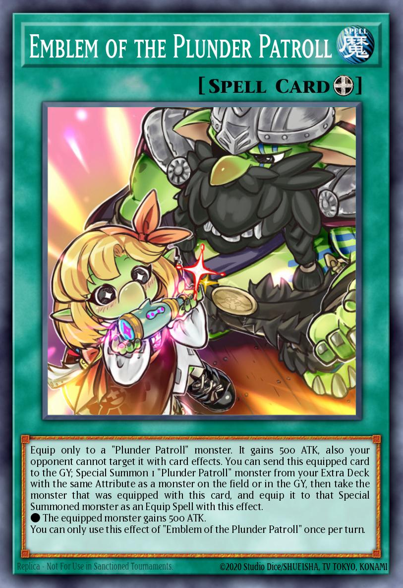 Emblema da Saquepatrollha — Eternity Code Premiere! promotional card EN089