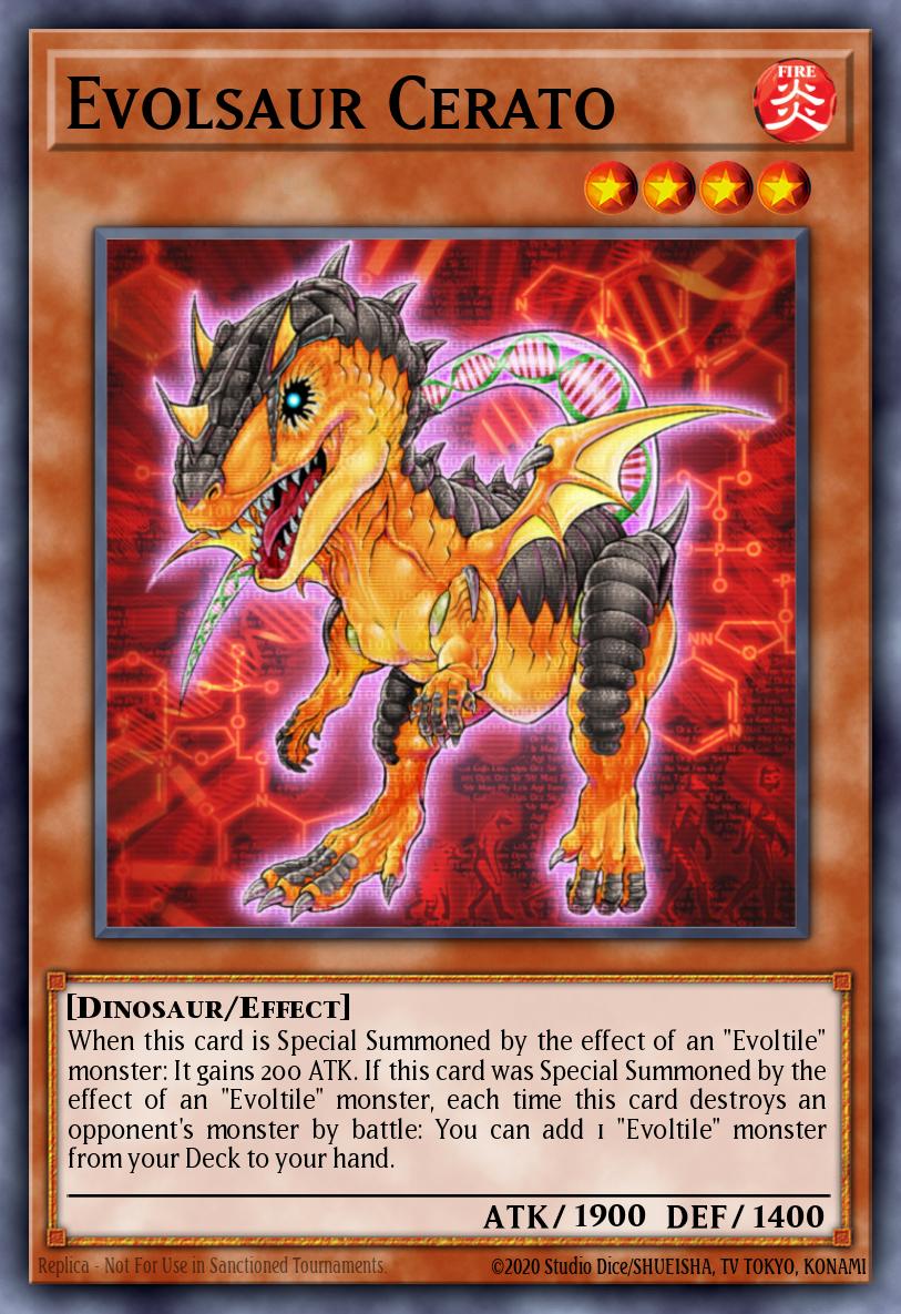 Evolsaur Cerato — Photon Shockwave Sneak Peek Participation Card EN020
