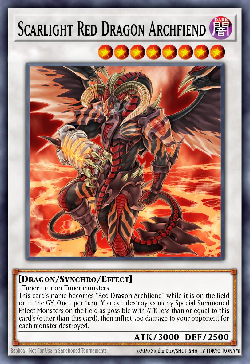 Incandescente Dragão Vermelho Arquidemônio — Duel Devastator EN013