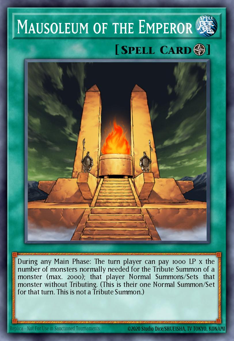 Mausoléu do Imperador — Machine Reactor Structure Deck EN026