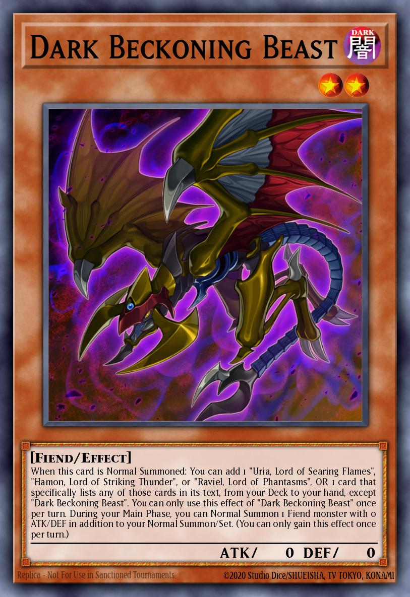 Besta do Conhecimento Negro — Structure Deck: Sacred Beasts EN003