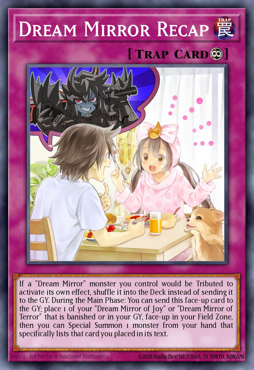 Relato do Espelho Onírico — Blazing Vortex Premiere! promotional card EN077