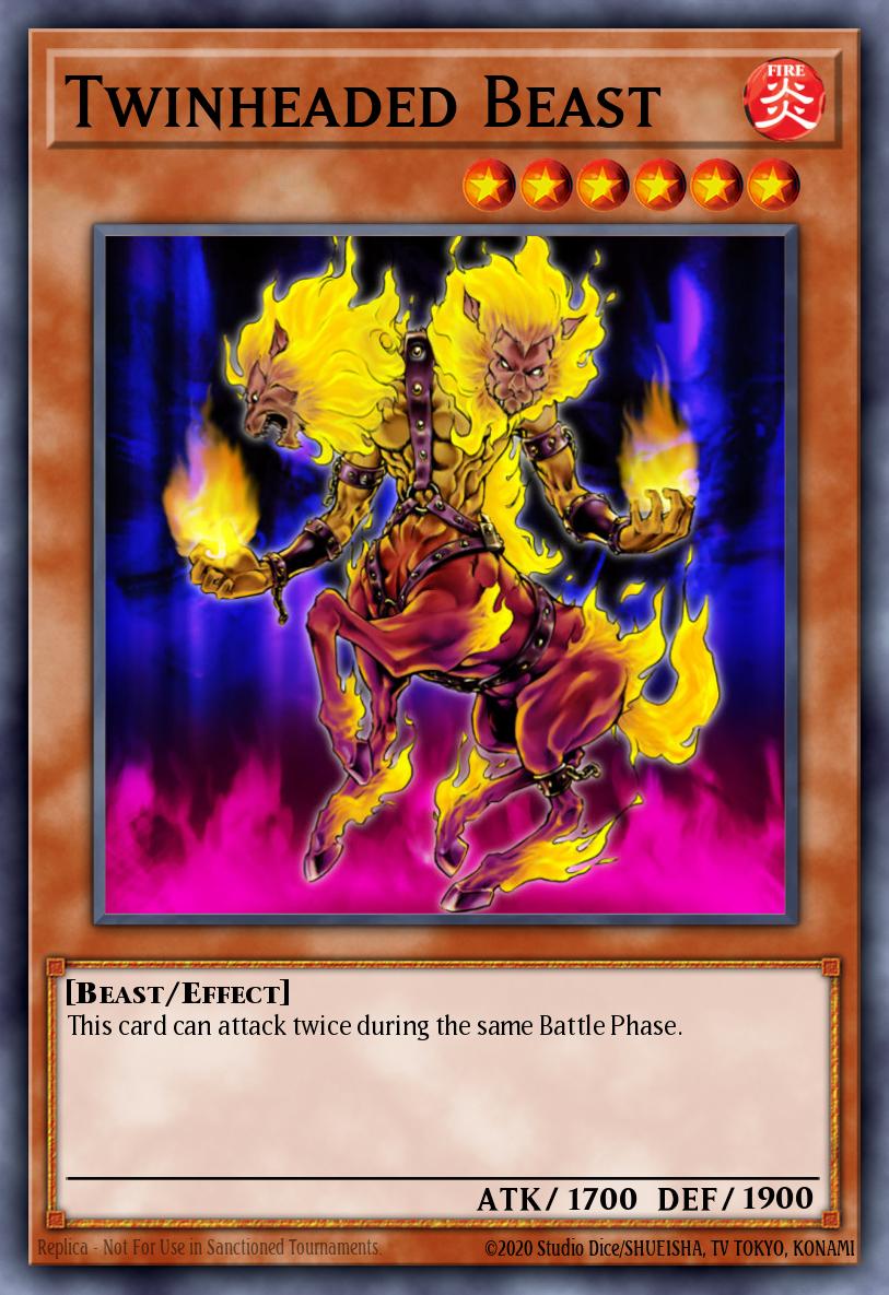 Twinheaded Beast — Yu-Gi-Oh! Destiny Board Traveler promotional cards EN003