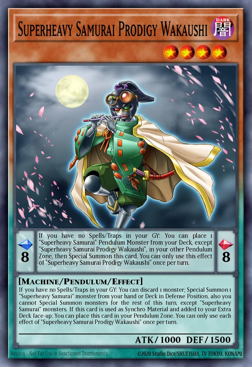 Superheavy Samurai Prodigy Wakaushi — Cyberstorm Access EN006