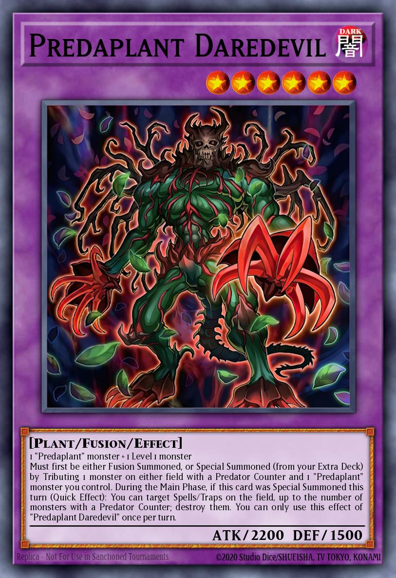 Predaplant Daredevil — Sem lançamento no TCG (OCG / Master Duel) 82370493