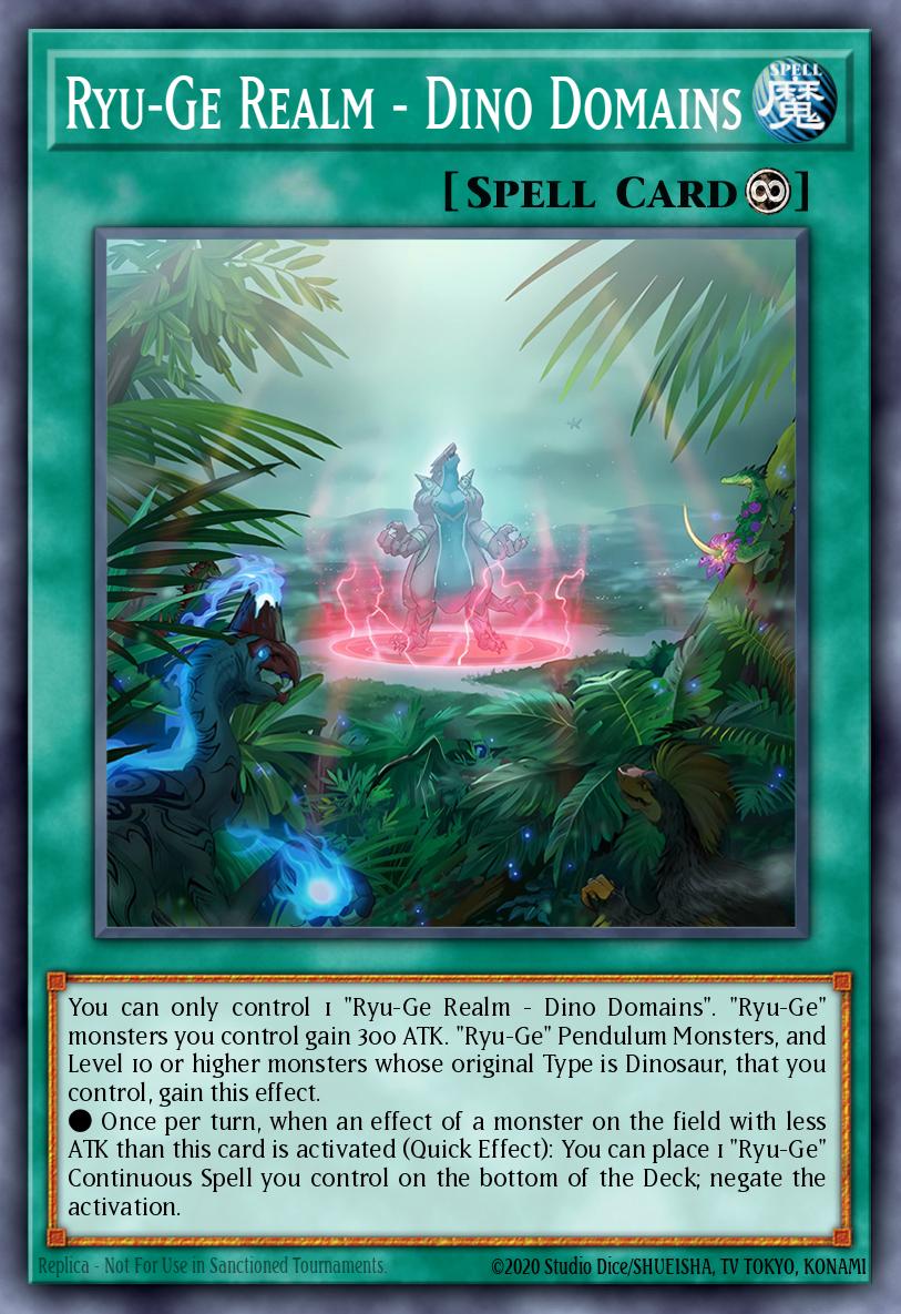Ryu-Ge Realm - Dino Domains — Crossover Breakers EN037