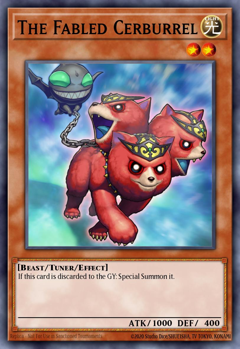 O Cerburrel Mitológico — Structure Deck: Sacred Beasts EN017