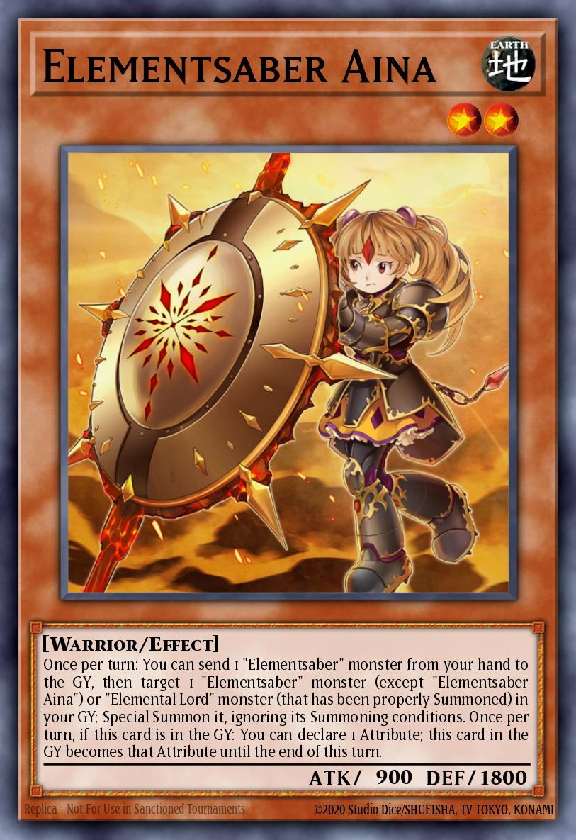 Sabrelemento Aina — Flames of Destruction Special Edition EN019