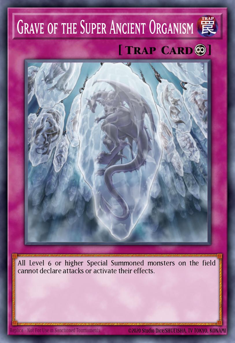Túmulo do Organismo Super Antigo — OTS Tournament Pack 5 EN027