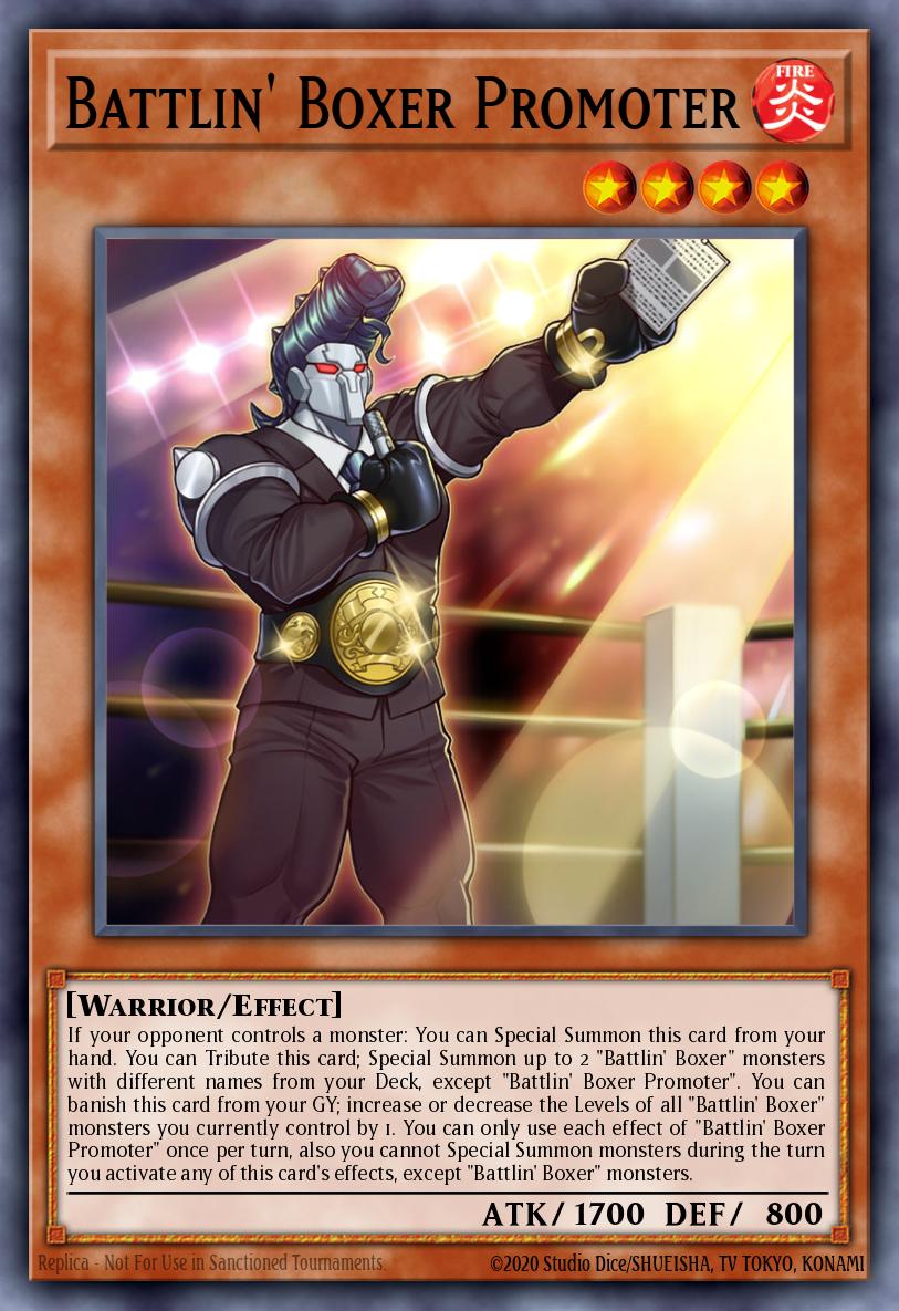 Battlin' Boxer Promoter — Legendary Duelists: Soulburning Volcano EN034
