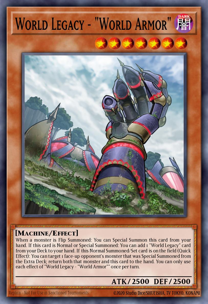 Legado Mundial - "Armadura Mundial" — 2018 Mega-Tin Mega Pack EN117