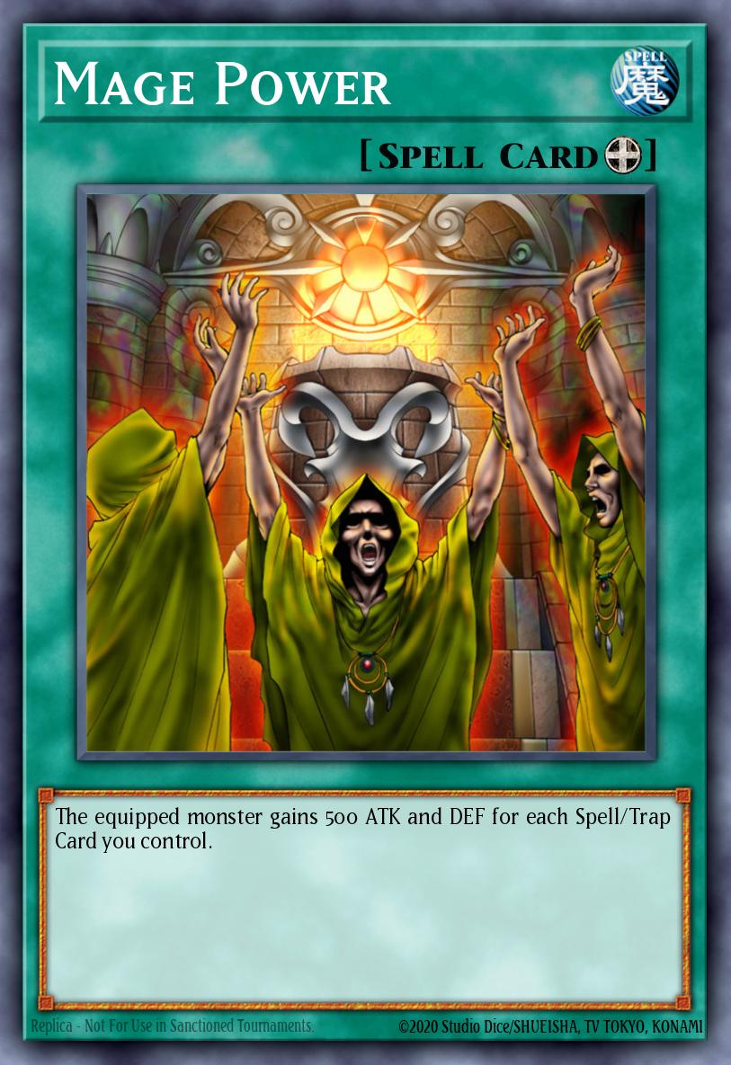 Poder de Mago — Dragunity Legion Structure Deck EN024