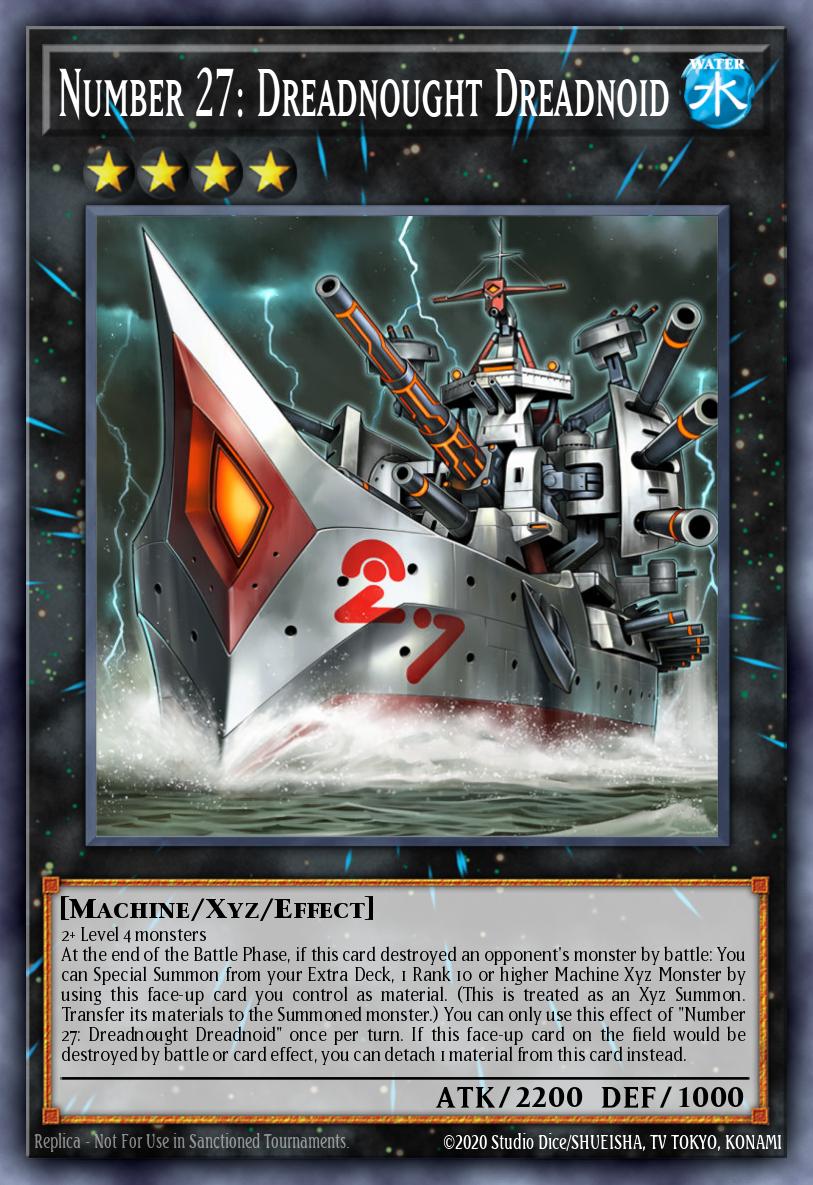 Número 27: Couraçado Couranoide — Duel Overload EN083