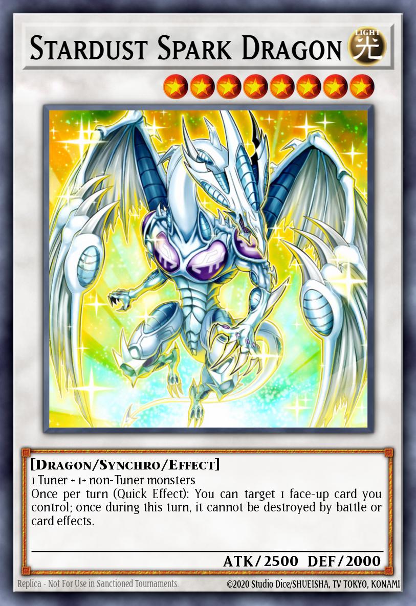 Dragão da Centelha de Poeira Estelar — Duel Devastator EN012