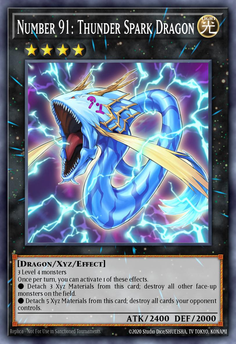 Número 91: Dragão Faisca-de-Relâmpago — Return of the Duelist: Special Edition EN098
