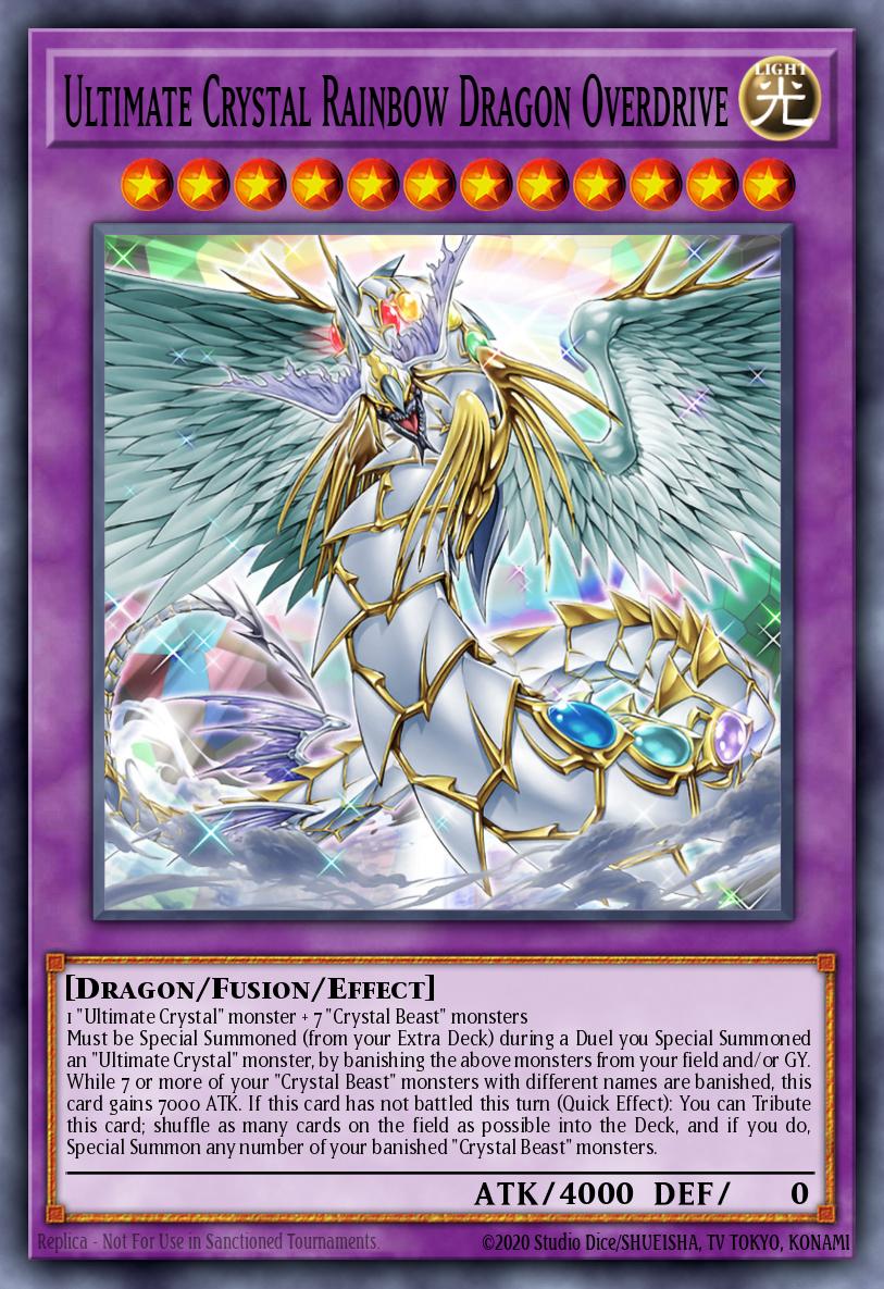 Sobremarcha do Dragão Arco-Íris Cristalino Definitivo — Structure Deck: Legend of the Crystal Beasts EN042